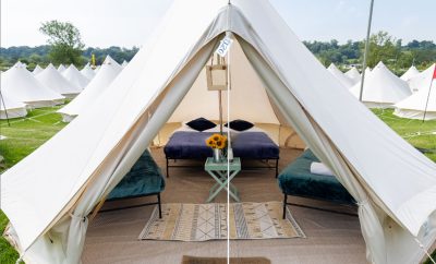 Braddan Bridge Glamping – Bell Tent 45