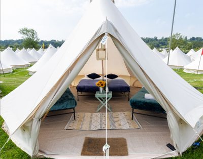 Braddan Bridge Glamping – Bell Tent 45